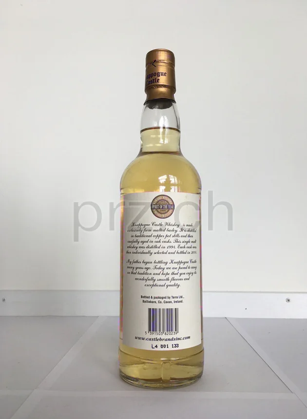 Bushmills, 12 Jahre, abgefüllt 2006, Ansicht 4