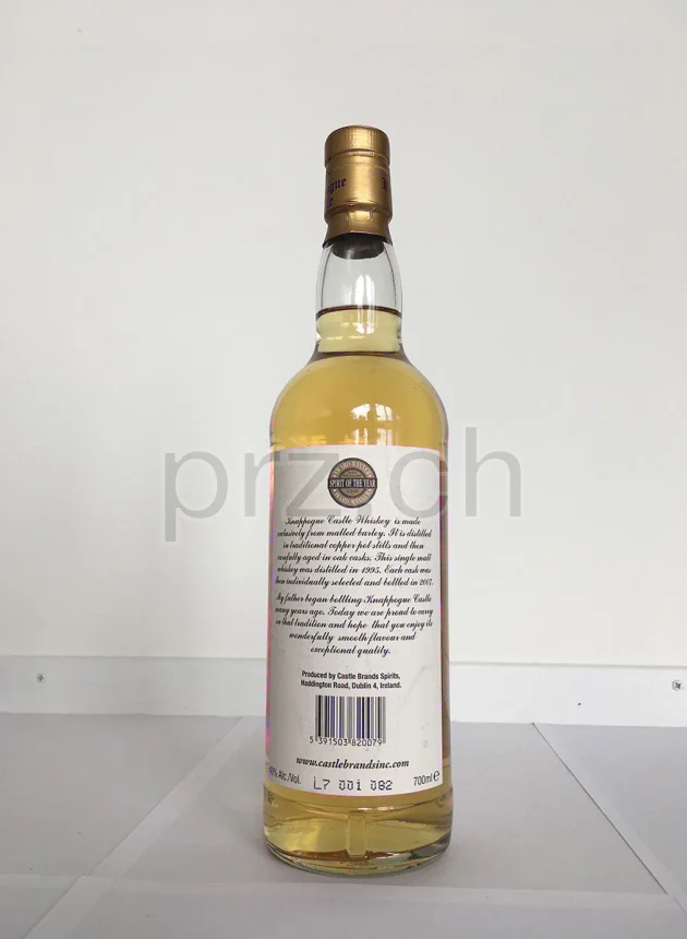 Bushmills, 12 Jahre, abgefüllt 2007, Ansicht 4