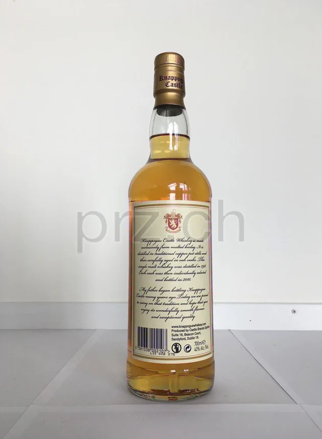 Bushmills, 12 Jahre, abgefüllt 2010, Ansicht 4