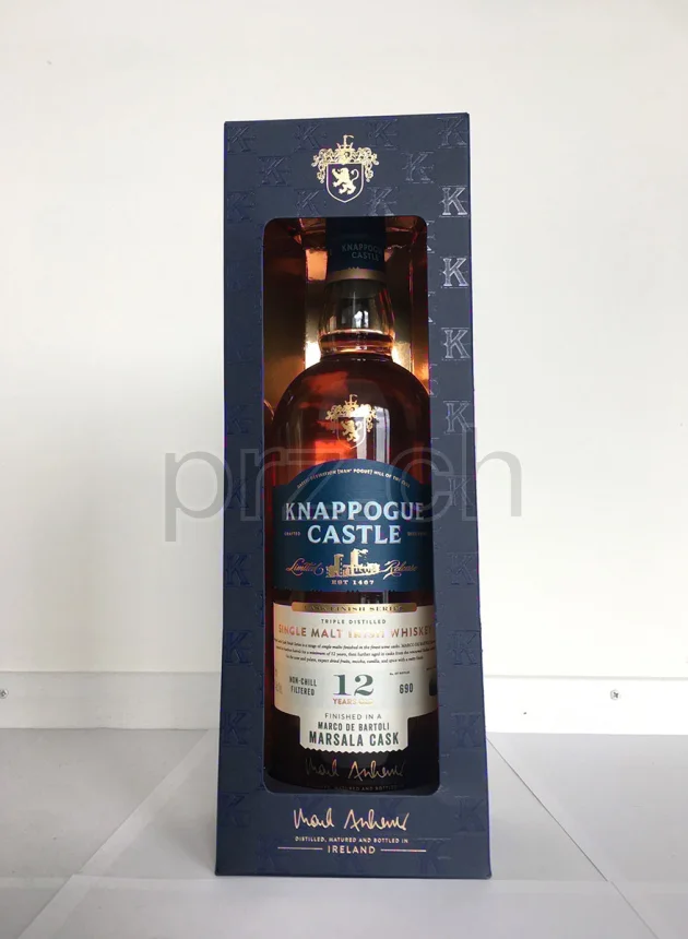Knappogue Castle 12 Marsala Cask, 12 Jahre, abgefüllt 2018, Ansicht 1