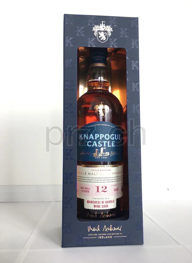 Knappogue Castle 12 Marchesi di Barolo Wine Cask, 12 Jahre, abgefüllt 2019, Ansicht 1