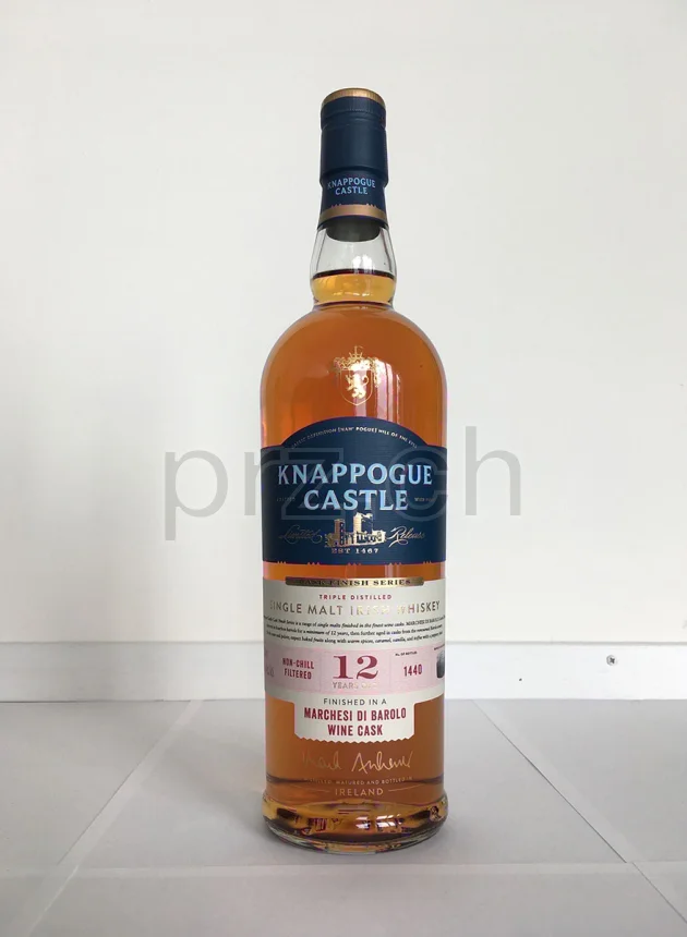 Knappogue Castle 12 Marchesi di Barolo Wine Cask, 12 Jahre, abgefüllt 2019, Ansicht 2