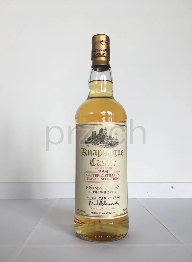 Knappogue Castle 1994 Master Distiller's Private Selection, 15 Jahre, abgefüllt 2009, Ansicht 2