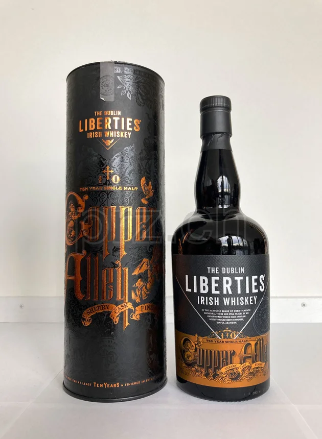 The Dublin Liberties, 10 Jahre, abgefüllt 2016, Ansicht 1