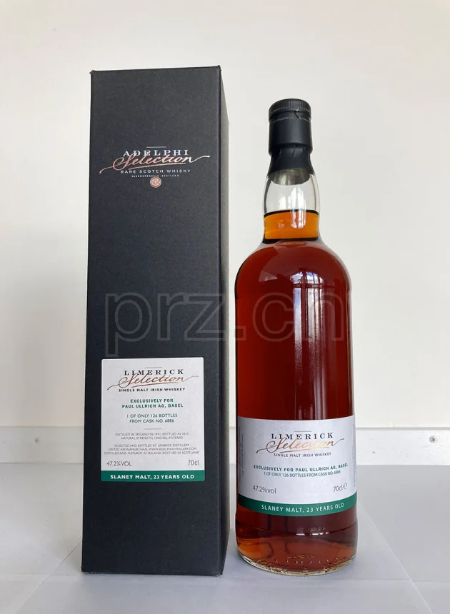 Limerick Selection Adelphi 23 C6886 Paul Ulrich AG, 23 Jahre, abgefüllt 2015, Ansicht 1