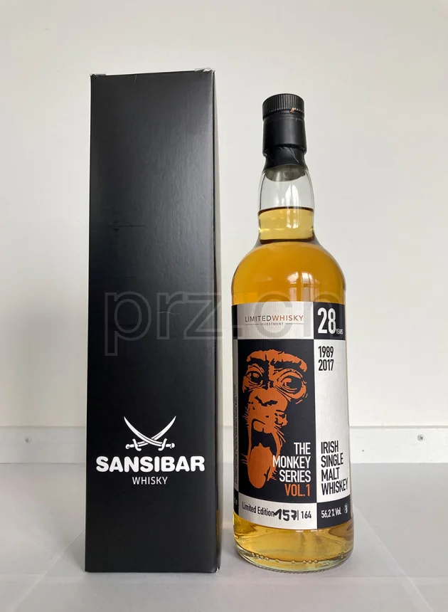 Limited Whisky Investment Monkey, 28 Jahre, abgefüllt 2017, Ansicht 1