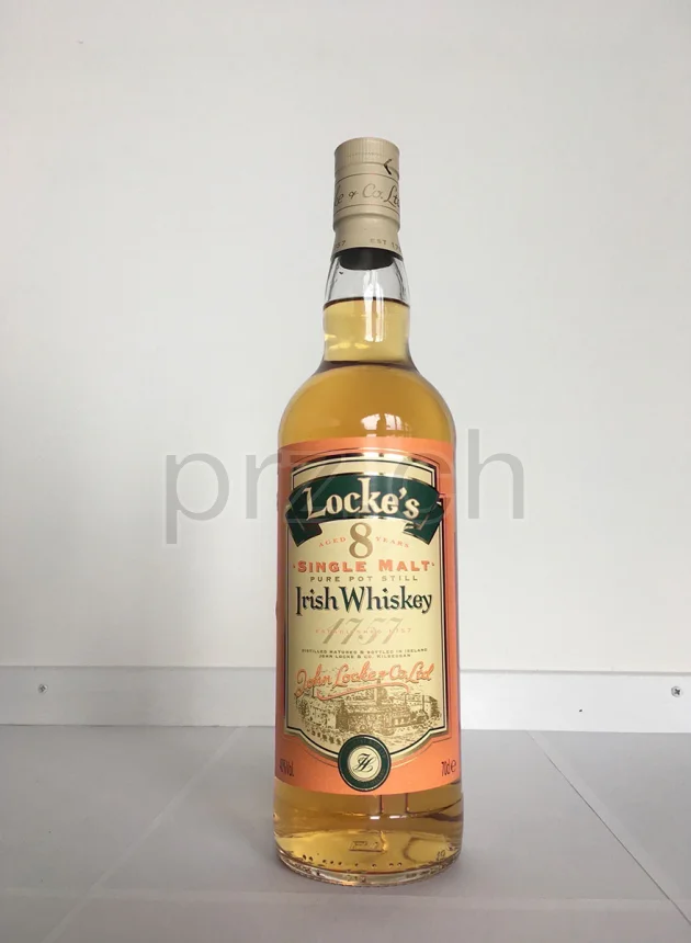 Locke's 8 Single Malt, 8 Jahre, abgefüllt 2007, Ansicht 1