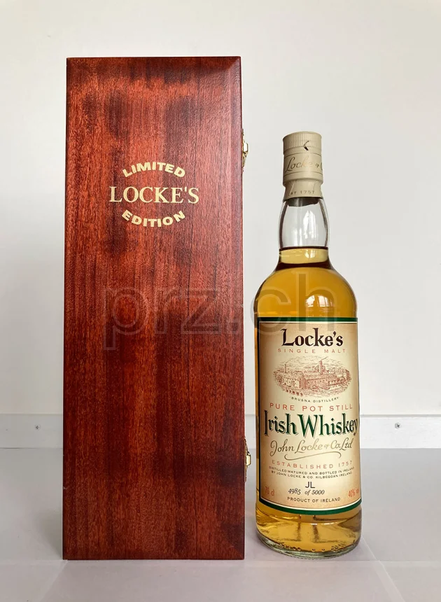 Locke's Limited Edition, abgefüllt 1992, Ansicht 1