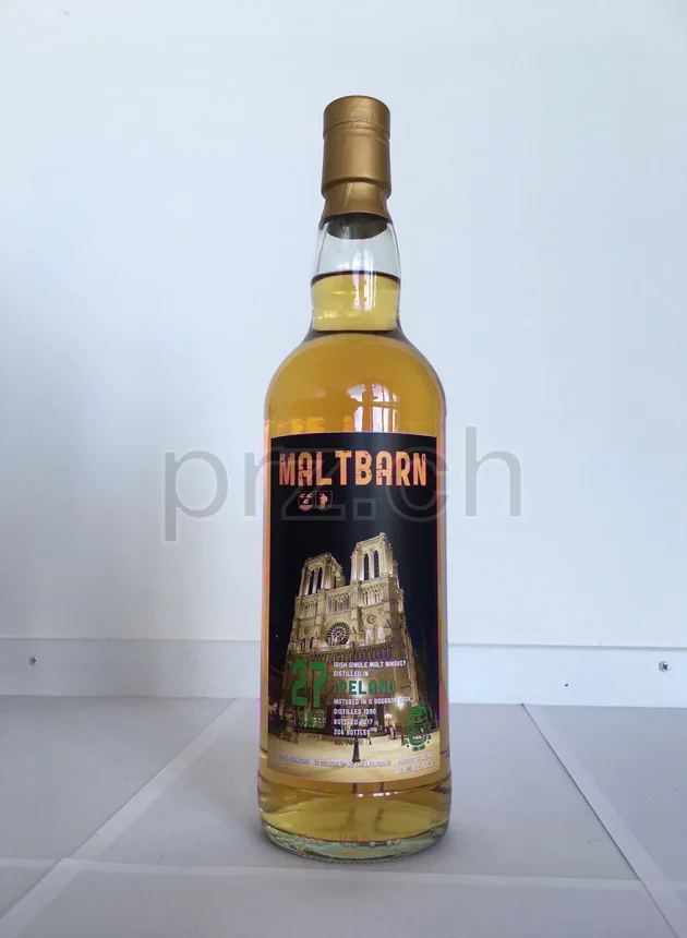 Maltbarn No 74 Irish Single Malt, 27 Jahre, abgefüllt 2017, Ansicht 1