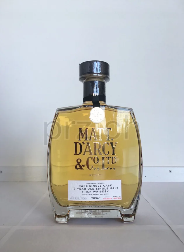 Matt D'Arcy 17 Single Cask , 17 Jahre, abgefüllt 2020, Ansicht 3
