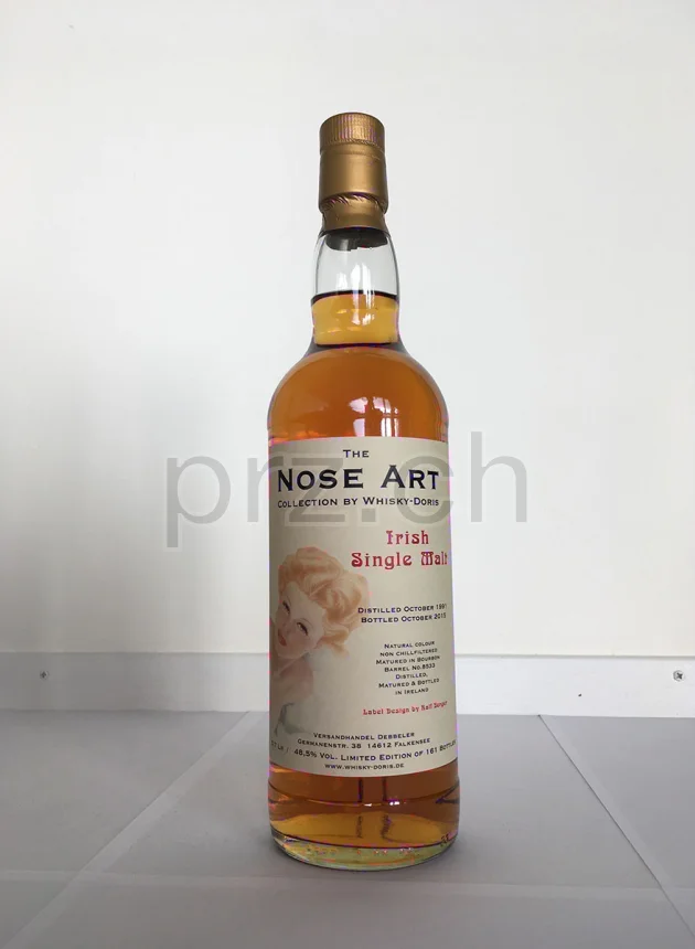 Nose Art Bourbon Barrel 2015, 24 Jahre, abgefüllt 2015, Ansicht 1
