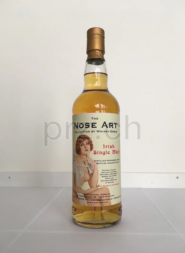 Nose Art Bourbon Barrel 2017, 25 Jahre, abgefüllt 2017, Ansicht 1