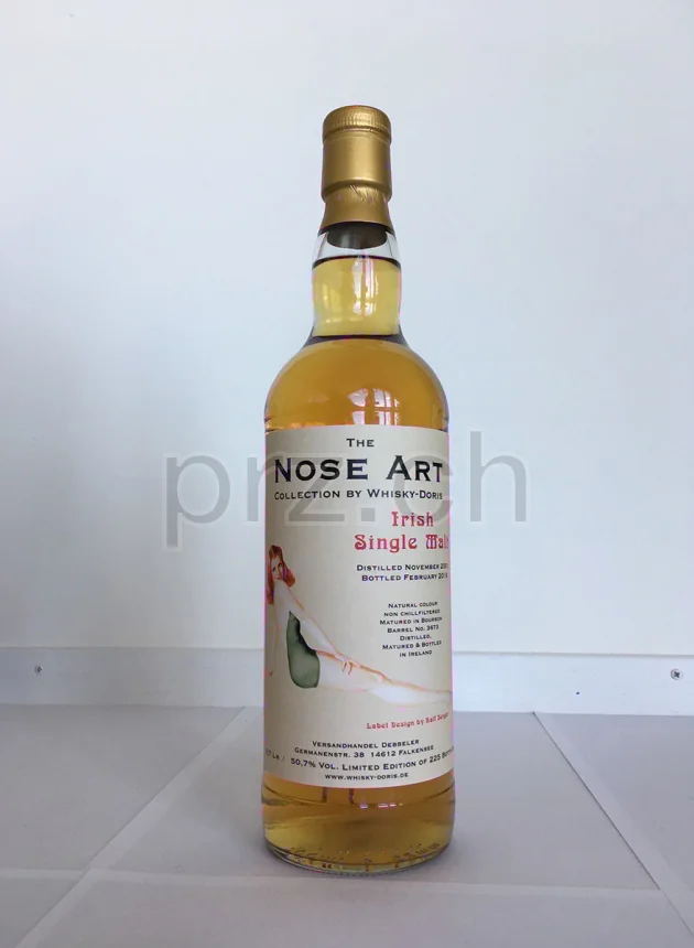 Nose Art Bourbon Barrel 2018, 17 Jahre, abgefüllt 2018, Ansicht 1
