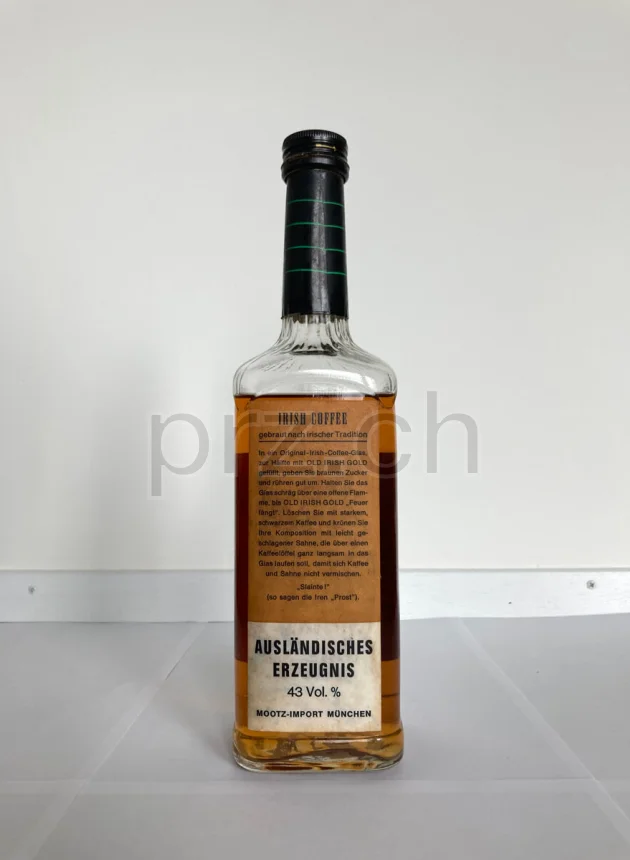 Old Irish Distilling Company, 24 Jahre, abgefüllt 1970, Ansicht 2