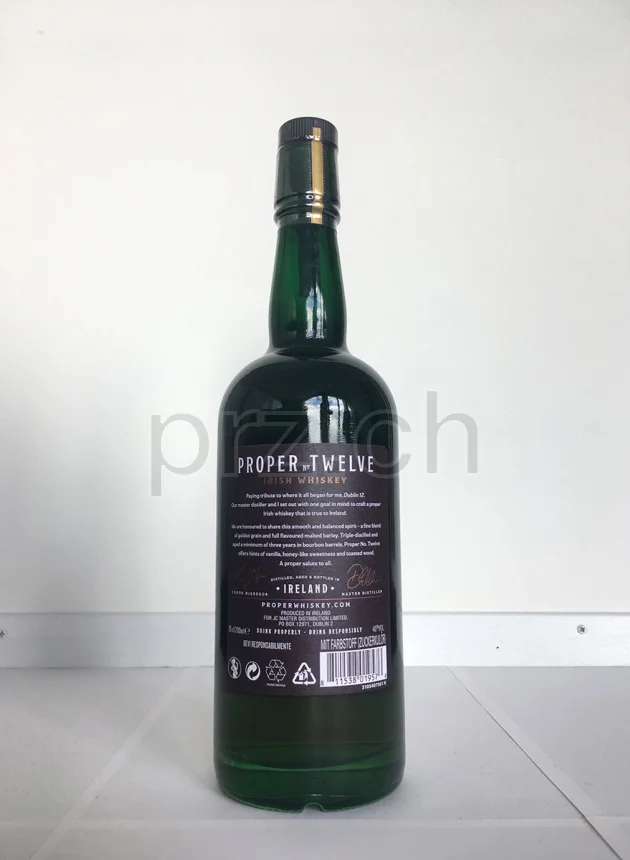 Proper No. Twelve, abgefüllt 2018, Ansicht 2