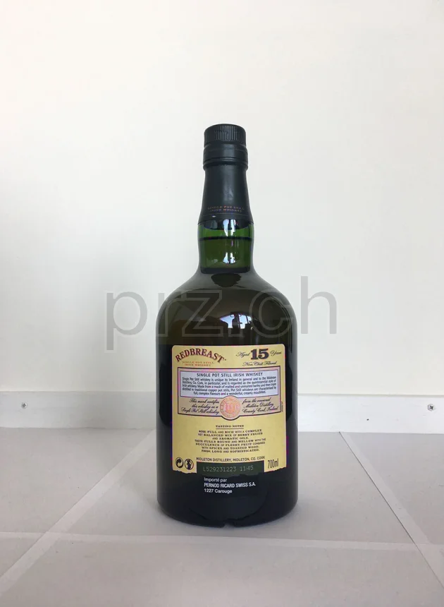 Bow Street (John Jameson), 15 Jahre, abgefüllt 2015, Ansicht 4