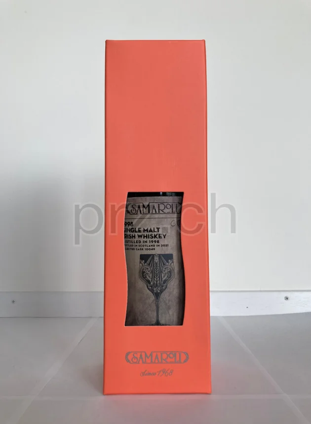 Samaroli 23 Single Malt Irish Whiskey, 23 Jahre, abgefüllt 2021, Ansicht 3