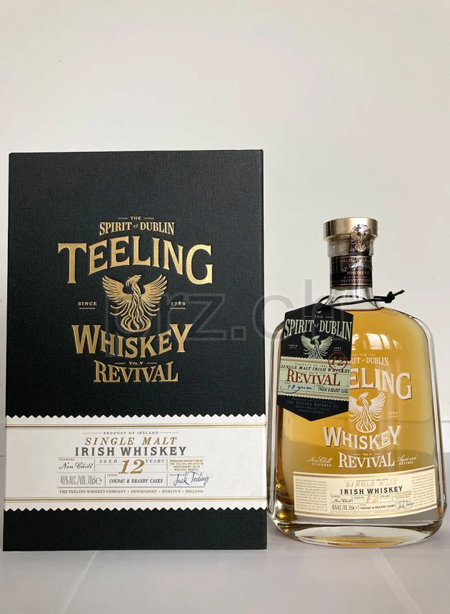 The Teeling Whiskey Company, 12 Jahre, abgefüllt 2018, Ansicht 1