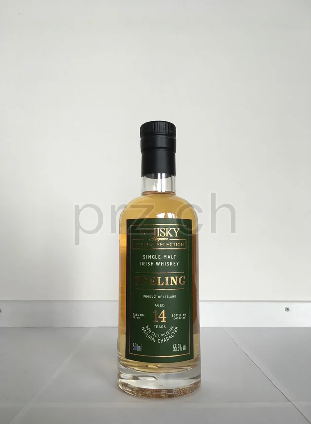 Teeling Whiskey Company, 14 Jahre, abgefüllt 2018, Ansicht 1