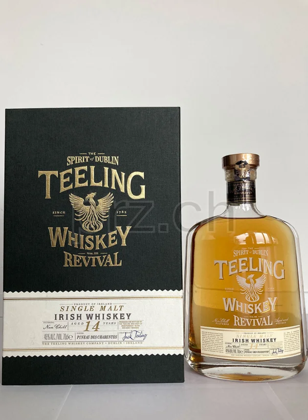 The Teeling Whiskey Company, 14 Jahre, abgefüllt 2016, Ansicht 1