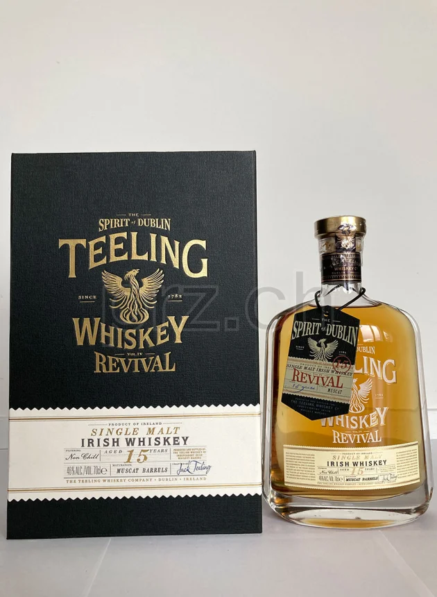 The Teeling Whiskey Company, 15 Jahre, abgefüllt 2017, Ansicht 1