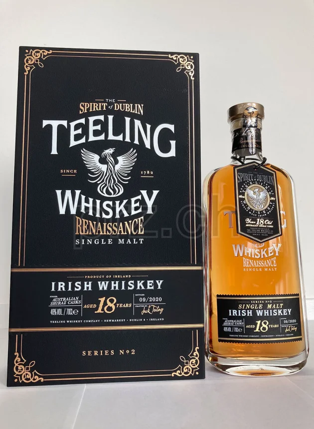 The Teeling Whiskey Company, 18 Jahre, abgefüllt 2020, Ansicht 1