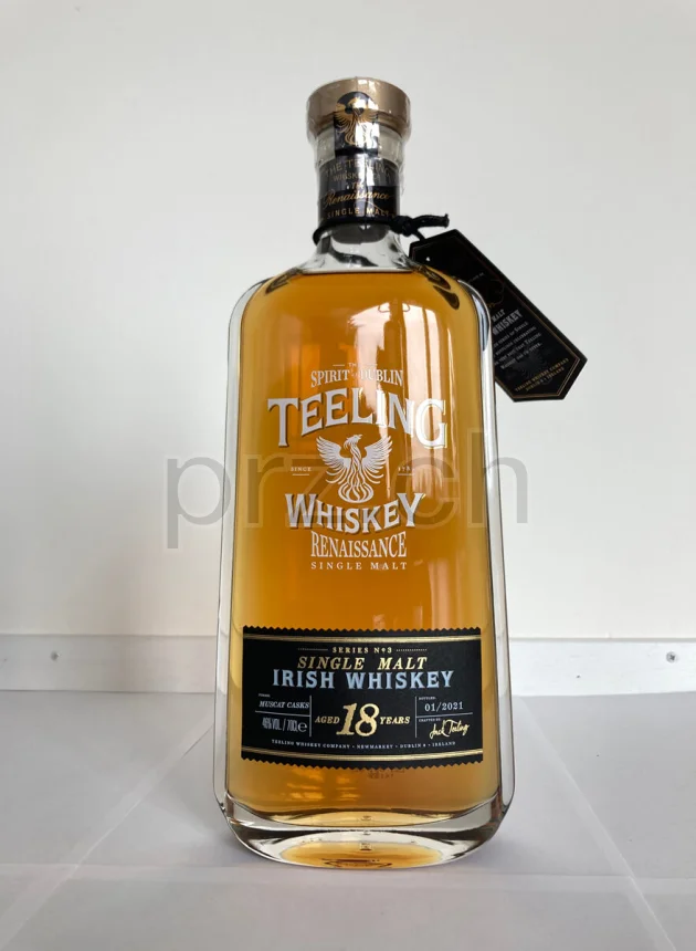 The Teeling Whiskey Company, 18 Jahre, abgefüllt 2021, Ansicht 2