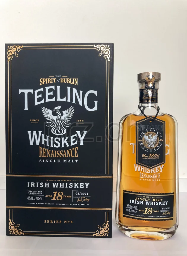 The Teeling Whiskey Company, 18 Jahre, abgefüllt 2021, Ansicht 1