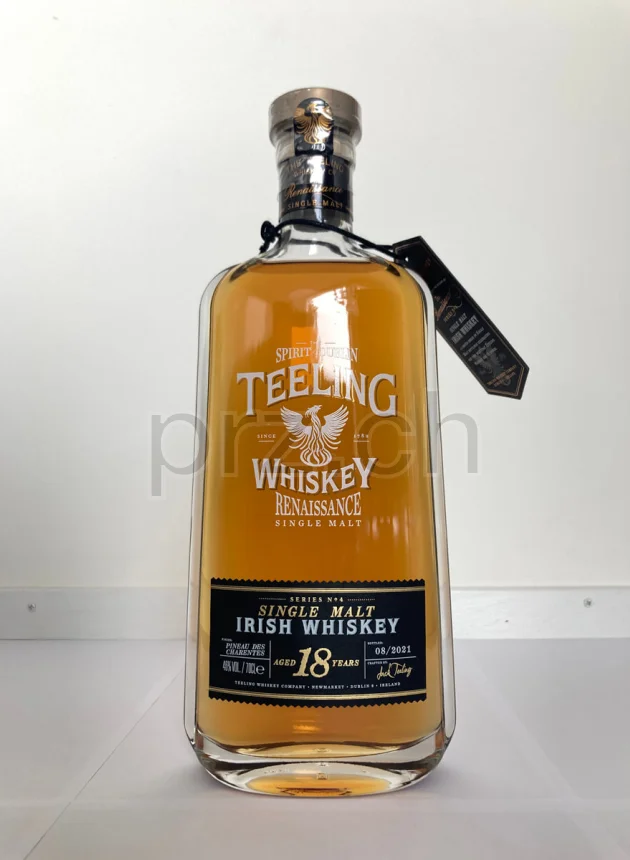The Teeling Whiskey Company, 18 Jahre, abgefüllt 2021, Ansicht 2