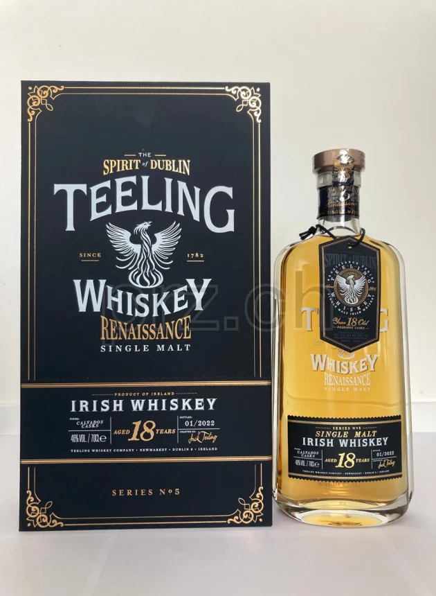 The Teeling Whiskey Company, 18 Jahre, abgefüllt 2022, Ansicht 1