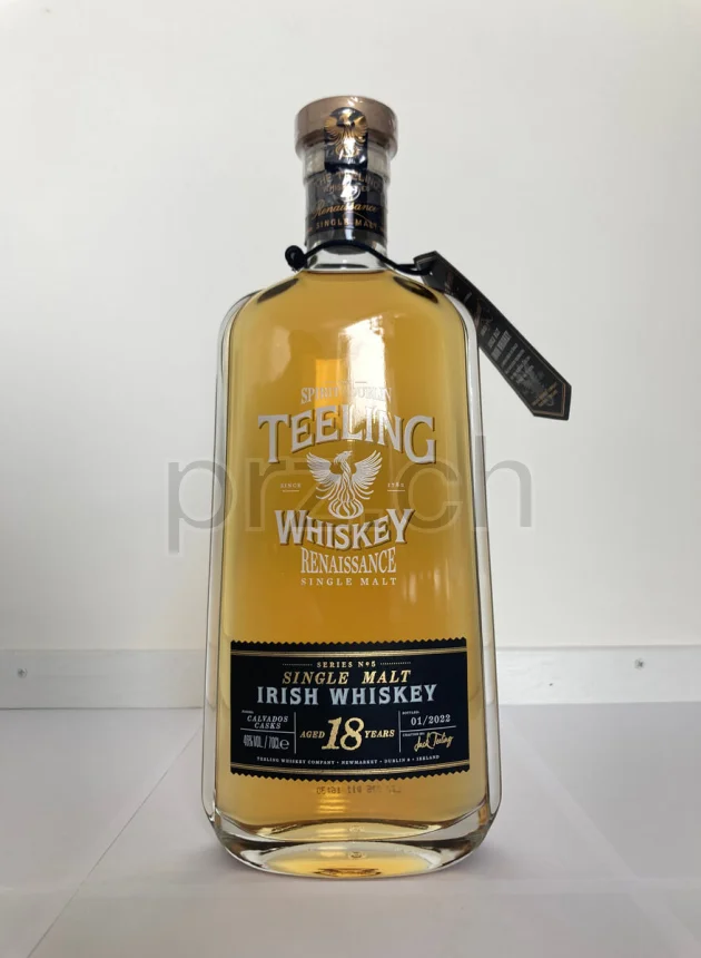 The Teeling Whiskey Company, 18 Jahre, abgefüllt 2022, Ansicht 2