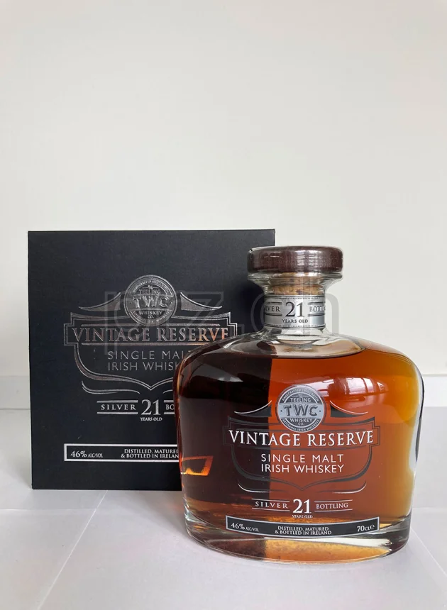 Teeling Whiskey Co. (TWC), 21 Jahre, abgefüllt 2013, Ansicht 1