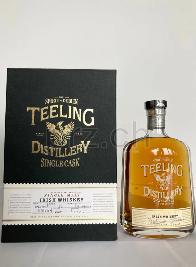 The Teeling Whiskey Company, 24 Jahre, abgefüllt 2021, Ansicht 1