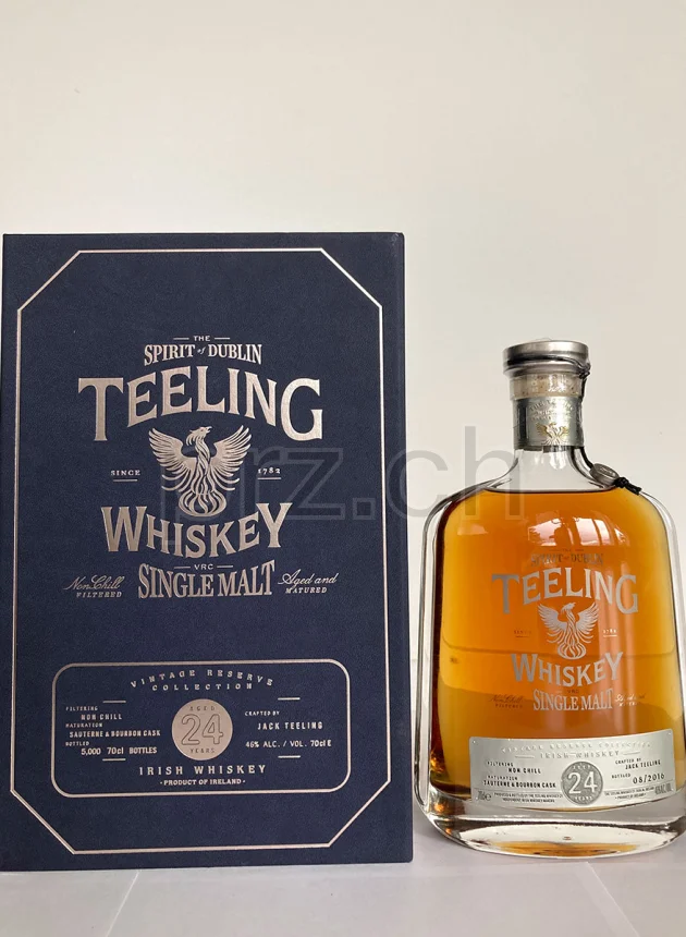 The Teeling Whiskey Company, 24 Jahre, abgefüllt 2016, Ansicht 1