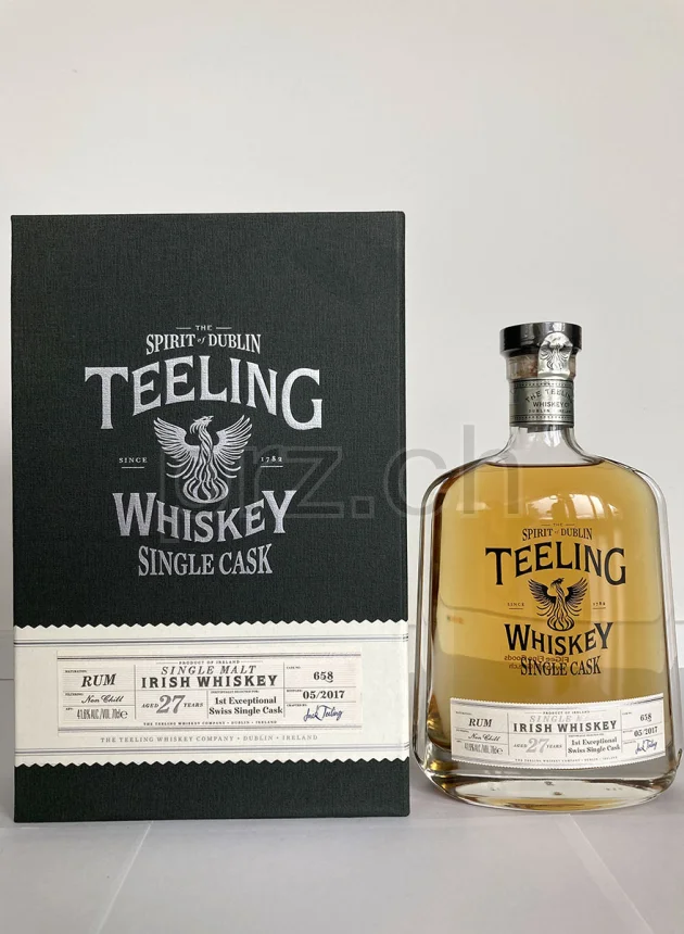 The Teeling Whiskey Company, 27 Jahre, abgefüllt 2017, Ansicht 1