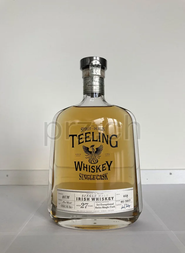 The Teeling Whiskey Company, 27 Jahre, abgefüllt 2017, Ansicht 2