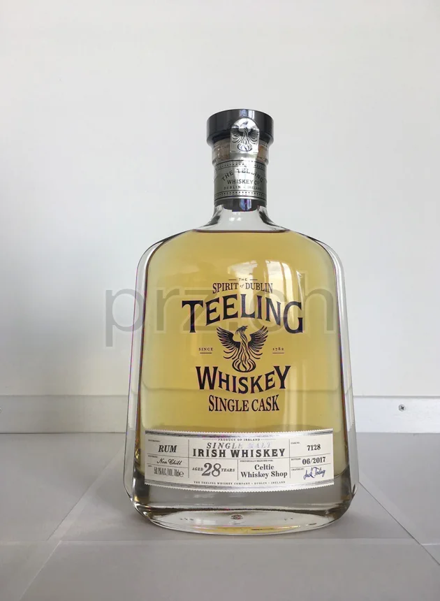 The Teeling Whiskey Company, 28 Jahre, abgefüllt 2017, Ansicht 2