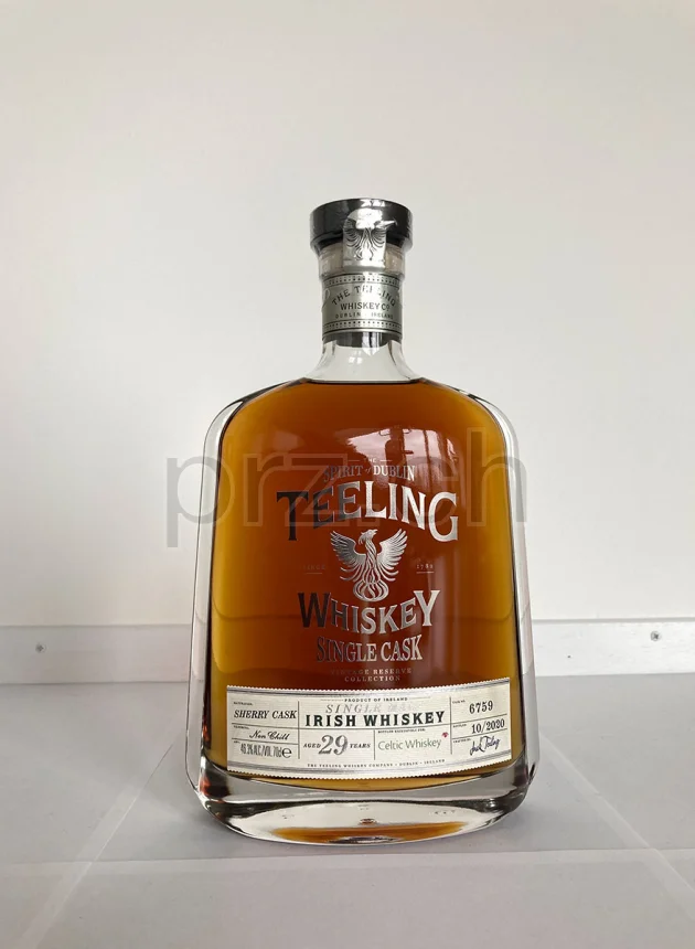 The Teeling Whiskey Company, 29 Jahre, abgefüllt 2020, Ansicht 2