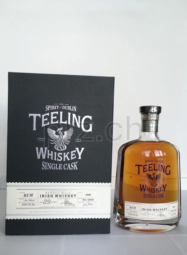 Teeling Whiskey Company, 29 Jahre, abgefüllt 2019, Ansicht 1