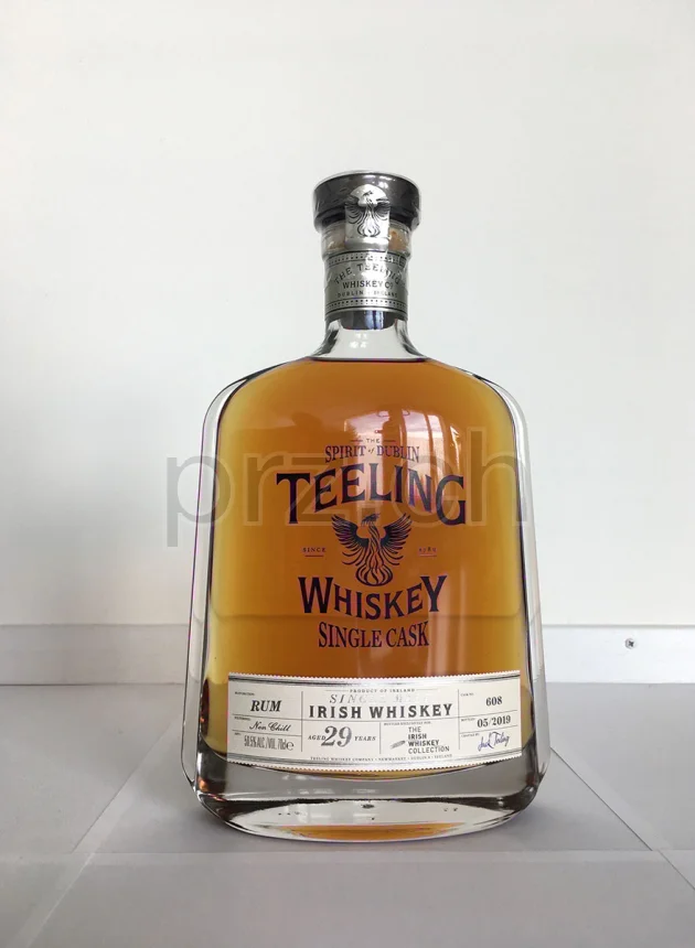 Teeling Whiskey Company, 29 Jahre, abgefüllt 2019, Ansicht 2
