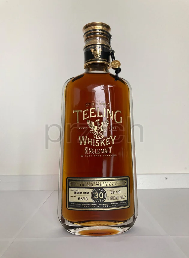 The Teeling Whiskey Company, 30 Jahre, abgefüllt 2022, Ansicht 3