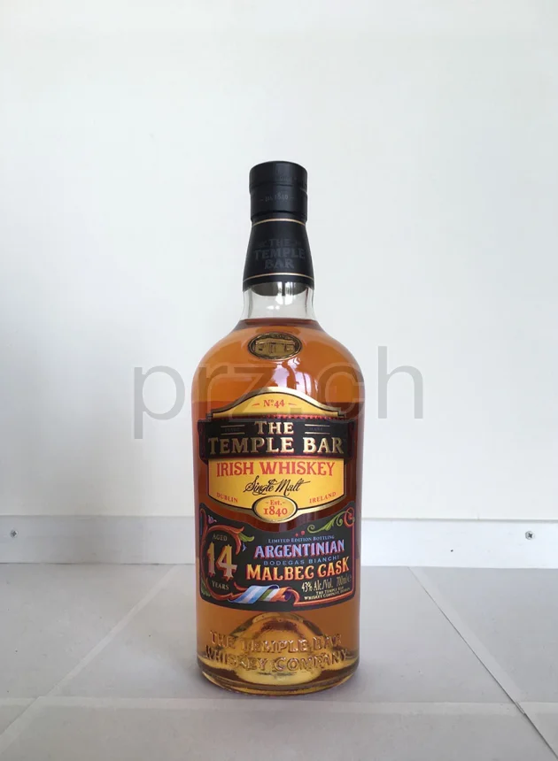 Temple Bar 14 Argentinian Malbec Finish Limited Edition, 14 Jahre, abgefüllt 2019, Ansicht 3