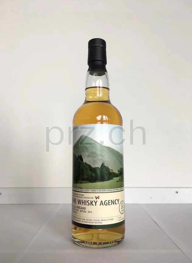 The Whiksy Agency Komplex Whisky Sweden, 24 Jahre, abgefüllt 2015, Ansicht 1