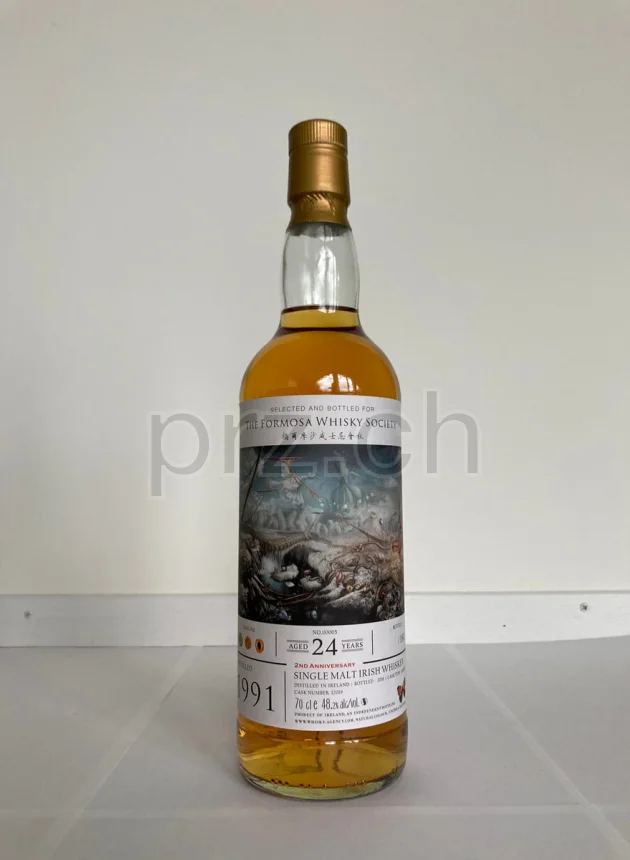 The Whisky Agency The Formosa Whisky Society 2nd Anniversary, 24 Jahre, abgefüllt 2016, Ansicht 1