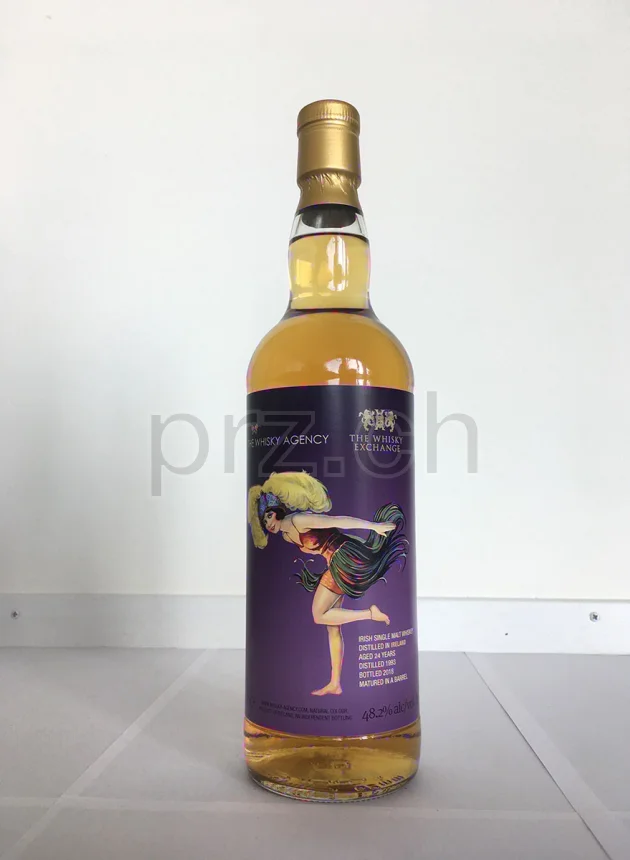 The Whisky Agency & The Whisky Exchange, 24 Jahre, abgefüllt 2018, Ansicht 1