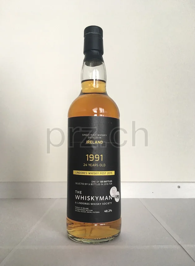The Whiskyman Lindores Whisky Fest 2015, 24 Jahre, abgefüllt 2015, Ansicht 1