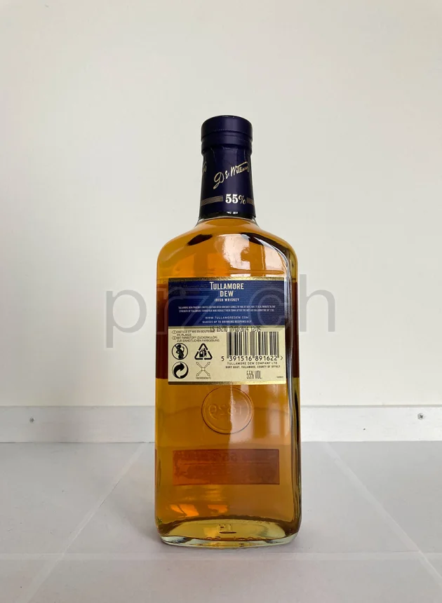 Tullamore Dew Company Ltd., abgefüllt 2013, Ansicht 3