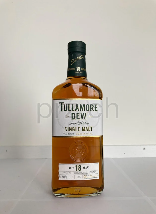 Tullamore Dew Company Ltd., 18 Jahre, abgefüllt 2019, Ansicht 2
