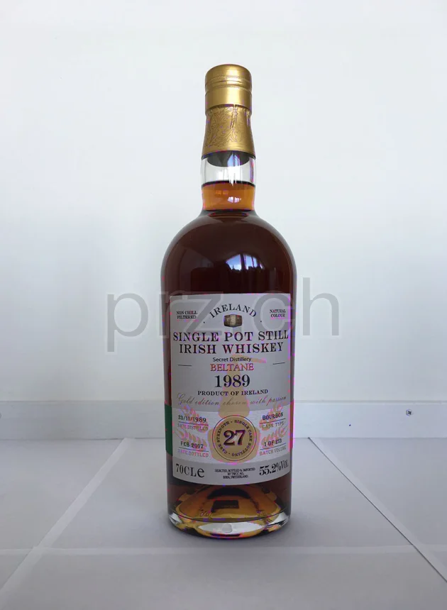 Bushmills, 27 Jahre, abgefüllt 2017, Ansicht 2