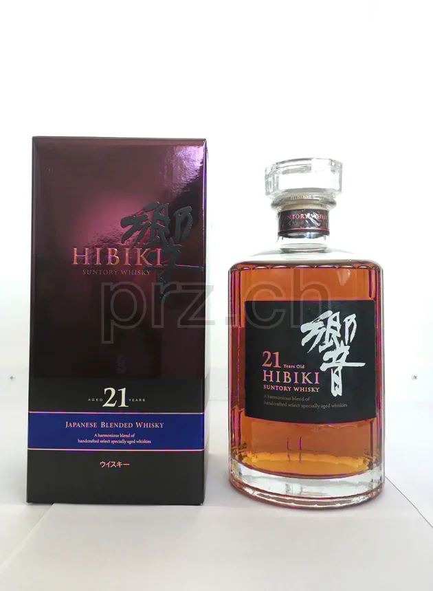 Suntory Whisky, 21 Jahre, abgefüllt 2015, Ansicht 1